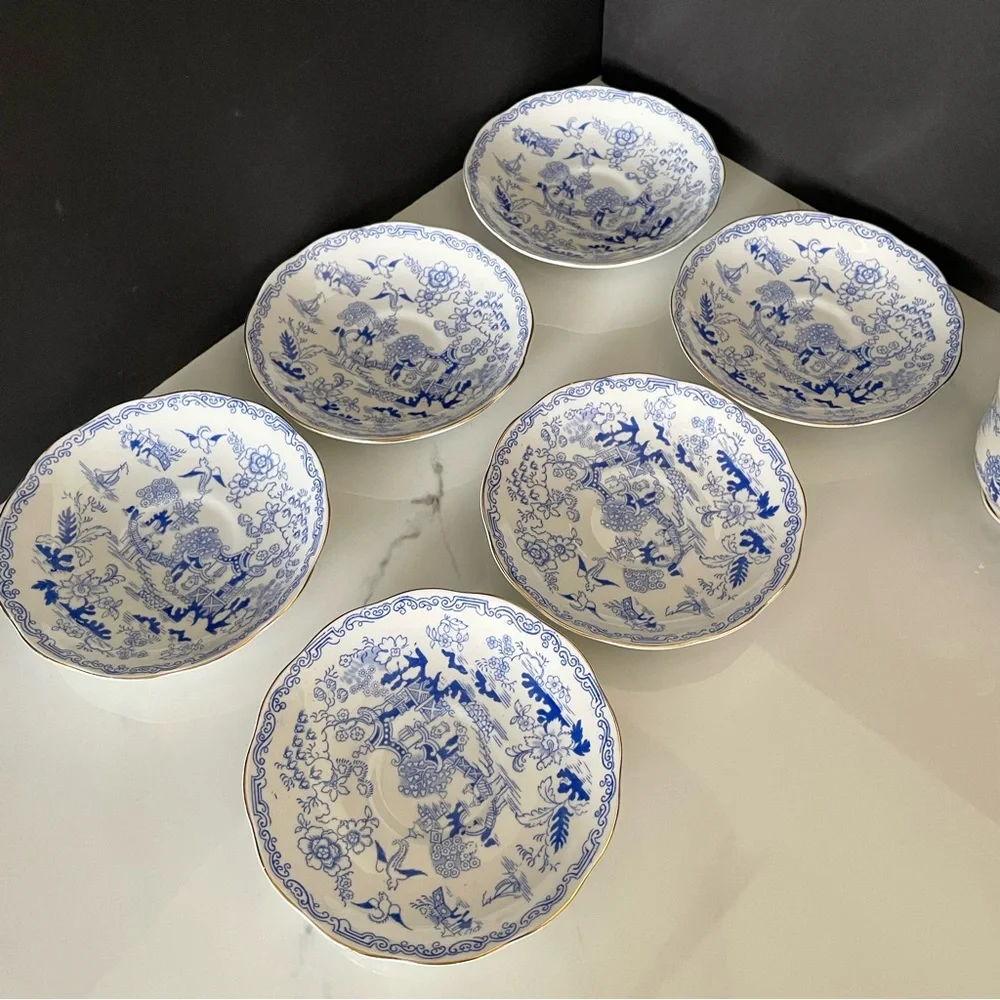 10 Piece SET - Cups & Saucers - Mikado by Royal Albert